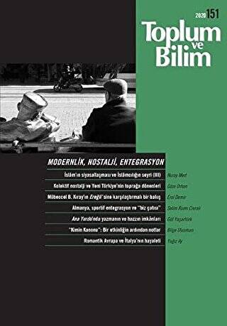 Toplum ve Bilim Dergisi Sayı: 151 - 1