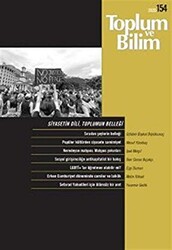 Toplum ve Bilim Dergisi Sayı: 154 - İletişim Yayınevi