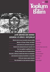 Toplum ve Bilim Dergisi Sayı: 160 - 1