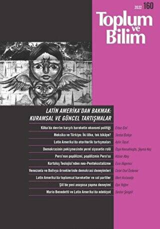 Toplum ve Bilim Dergisi Sayı: 160 - 1