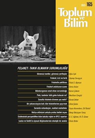 Toplum ve Bilim Dergisi Sayı: 165 - 1