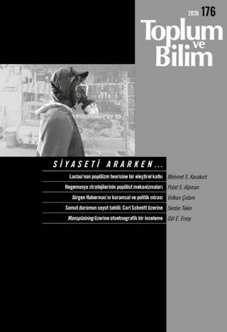Toplum ve Bilim Dergisi Sayı: 176 - 1