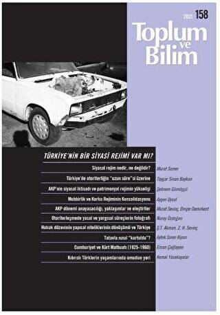 Toplum ve Bilim Sayı: 158 - 1