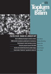 Toplum ve Bilim Sayı: 173 - 1
