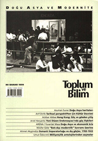 Toplum ve Bilim Sayı: 80 - 1