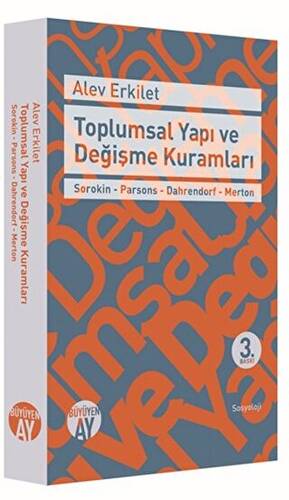 Toplumsal Yapı ve Değişme Kuramları - 1