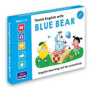 Touch English Blue Bear İngilizce Eğitim Seti 3-5 yaş - 1