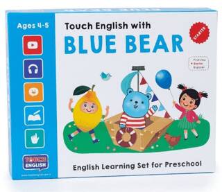 Touch English with Blue Bear İngilizce Eğitim Seti 4-5 yaş - 1