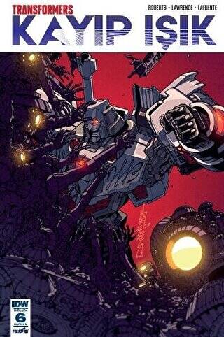Transformers Kayıp Işık Bölüm 6 Kapak B - 1