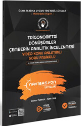 Trigonometri Dönüşümler ve Çemberin Analitik İncelemesi Video Konu Anlatımlı Soru Fasikülü - Navigasyon Yayınları