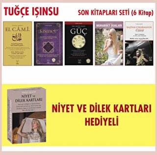 Tuğçe Işınsu Son Kitapları Seti 5 Kitap - Niyet ve Dilek Kartları Hediyeli - 1