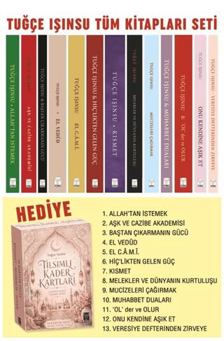 Tuğçe Işınsu Tüm Kitapları Seti Tılsımlı Kader Kartları Hediyeli - 1