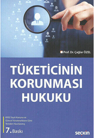 Tüketicinin Korunması Hukuku - 1