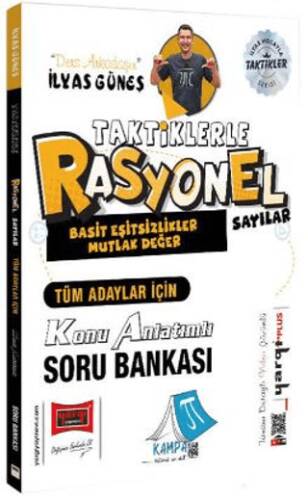 Tüm Adaylar İçin Taktiklerle Rasyonel Sayılar Konu Anlatımlı Soru Bankası - 1