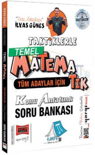 Tüm Adaylar İçin Taktiklerle Temel Matematik Konu Anlatımlı Soru Bankası - 1
