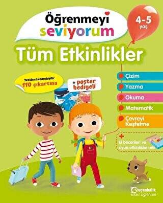 Tüm Etkinlikler - Öğrenmeyi Seviyorum 4-5 Yaş - 1