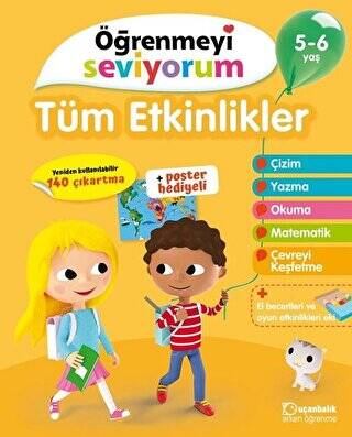 Tüm Etkinlikler - Öğrenmeyi Seviyorum 5-6 Yaş - 1