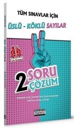 Tüm Sınavlar İçin Üslü-Köklü Sayılar 2 Soru 2 Çözüm Fasikülü Pragmatik Serisi - 1