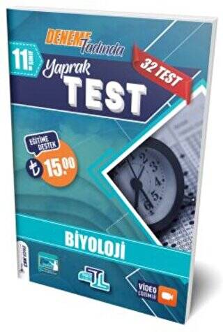 11. Sınıf Biyoloji Yaprak Test - 1