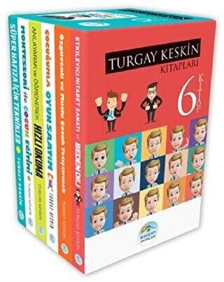 Turgay Keskin Gelişim Kitapları Seti 6 Kitap Takım - 1