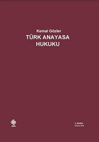 Türk Anayasa Hukuku - 1