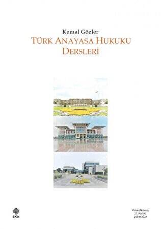Türk Anayasa Hukuku Dersleri - 1
