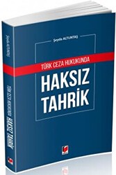Türk Ceza Hukukunda Haksız Tahrik - 1