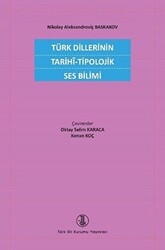 Türk Dillerinin Tarihi - Tipolojik Ses Bilimi - 1