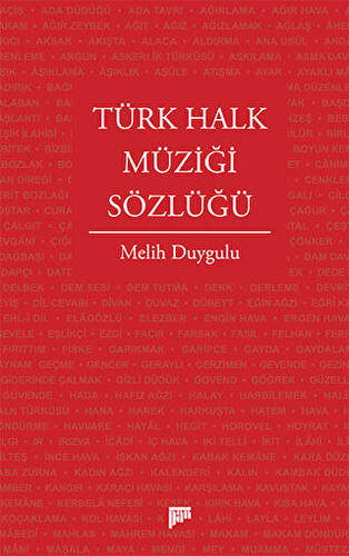 Türk Halk Müziği Sözlüğü - 1