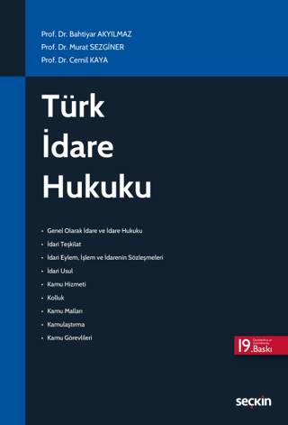 Türk İdare Hukuku - 1