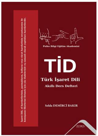Türk İşaret Dili TİD Akıllı Ders Defteri - 1