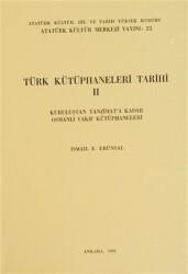 Türk Kütüphaneleri Tarihi 2 - 1