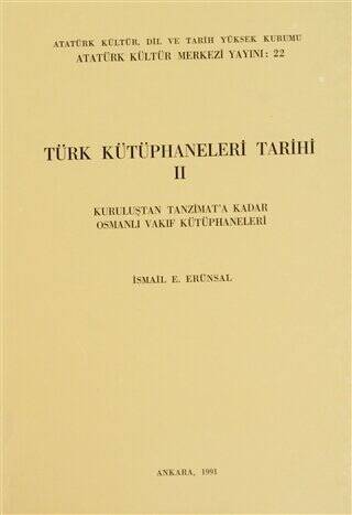 Türk Kütüphaneleri Tarihi 2 - 1
