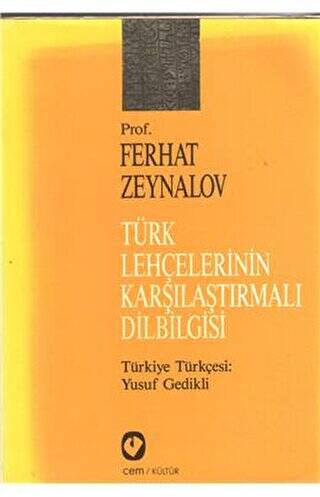 Türk Lehçelerinin Karşılaştırmalı Dilbilgisi - 1