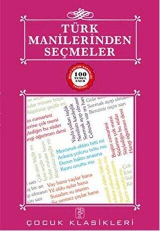 Türk Manilerinden Seçmeler - 1