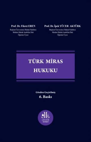 Türk Miras Hukuku - 1