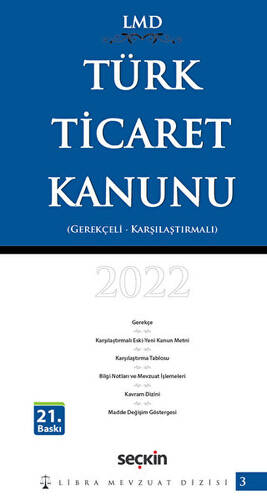 Türk Ticaret Kanunu - LMD - 3 - 1