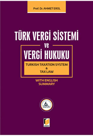 Türk Vergi Sistemi ve Vergi Hukuku - 1