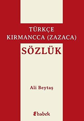 Türkçe-Kırmancca Zazaca Sözlük - 1