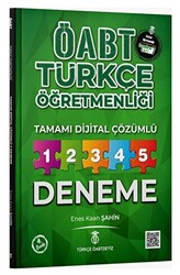 ÖABT Türkçe Öğretmenliği 5 Deneme Dijital Çözümlü - Enes Kaan Şahin - 1