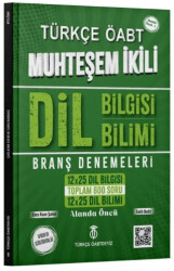 ÖABT Türkçe Dil Bilgisi-Dil Bilimi Muhteşem İkili Branş Denemeleri - 1