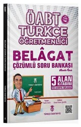 ÖABT Türkçe Öğretmenliği Belagat Soru Bankası Çözümlü - 1