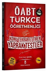 ÖABT Türkçe Öğretmenliği Yaprak Testler - 1