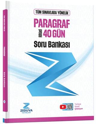 Türkçe Saati 40 Gün Ritüel Paragraf Soru Bankası - 1