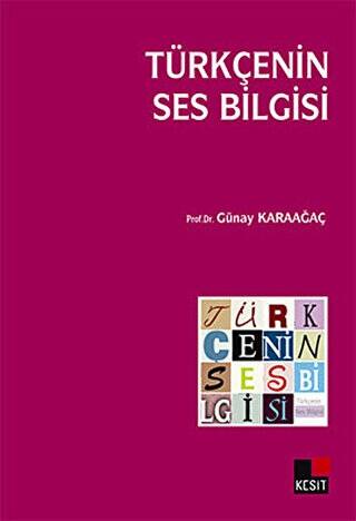 Türkçenin Ses Bilgisi - 1