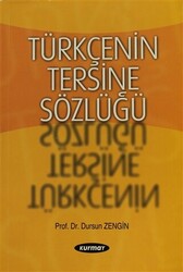 Türkçenin Tersine Sözlüğü - 1