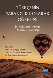 Türkçenin Yabancı Dil Olarak Öğretimi - 1
