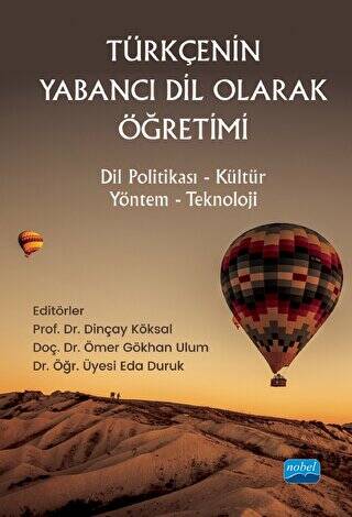 Türkçenin Yabancı Dil Olarak Öğretimi - 1