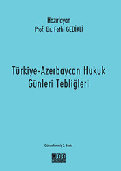 Türkiye-Azerbaycan Hukuk Günleri Tebliğleri - 1