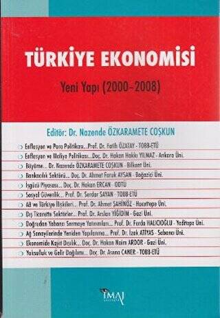 Türkiye Ekonomisi - Yeni Yapı 2000-2008 - 1